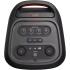 JBL PartyBox Stage 320 Portable Bluetooth Speaker, With Wheels, 5.4 Bluetooth, 240W, Splash Proof, Multi Speaker Connection, Dual Mic & Guitar Inputs, 18 Hours Max Playing Time - Black